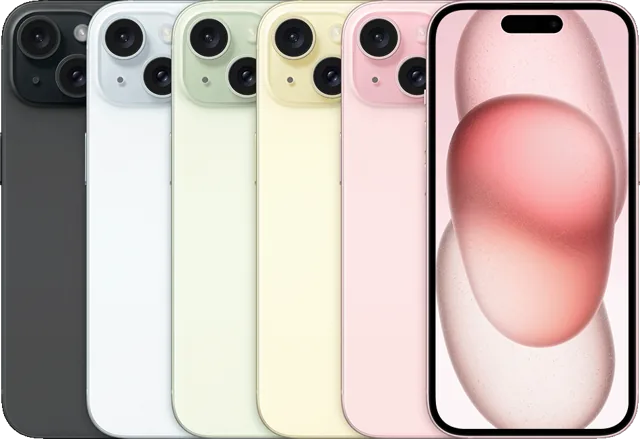 iPhone 15 (imagen oficial de Apple)