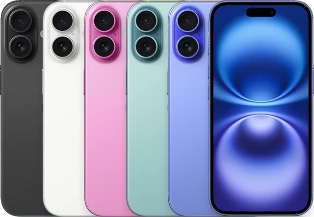 iPhone 16 (imagen oficial de Apple)